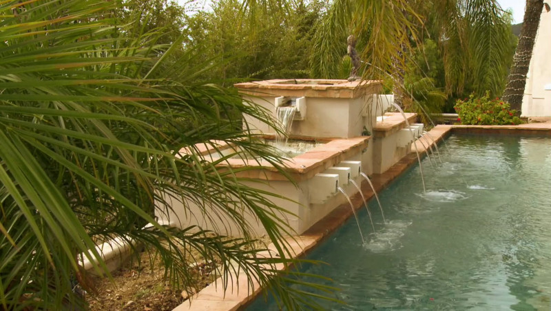 DeCoteau's ubiquitous pool.