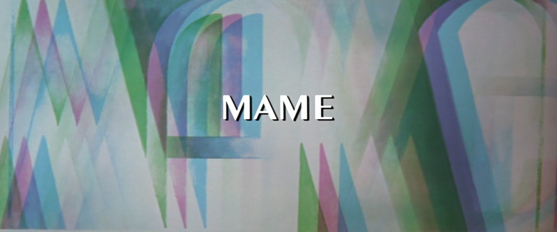 Mame title card.
