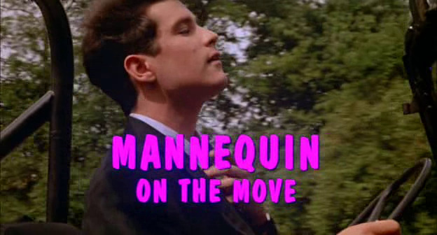 Mannequin: On the Move title card.