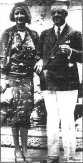W.J. Ennever with 'wife' June Elvidge, 1939.