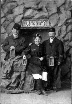 W.J. Ennever, Margaret Lawson and Unknown in Germany, 1900.