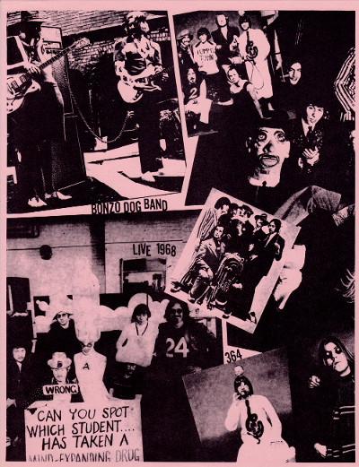 Live 1968 cover insert