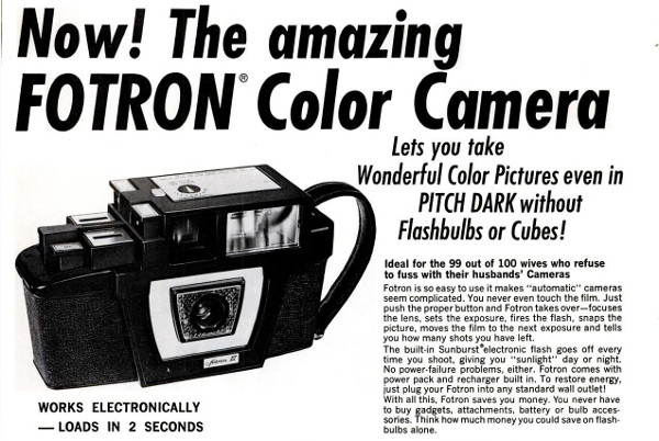 "Now! The amazing FOTRON® Color Camera"